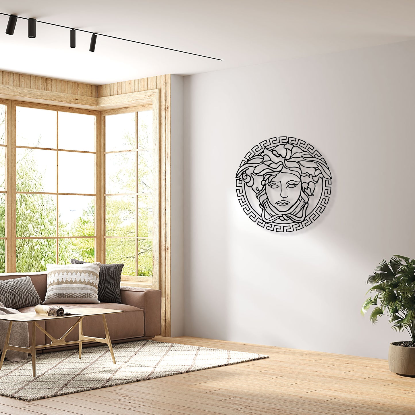 Medusa Metal Wall Art, iconic Metal Decor, Unique Birthday Gift, Headboard Wall Art,  Iconic Metal Wall Art, Gift for Her, Christmas Gift