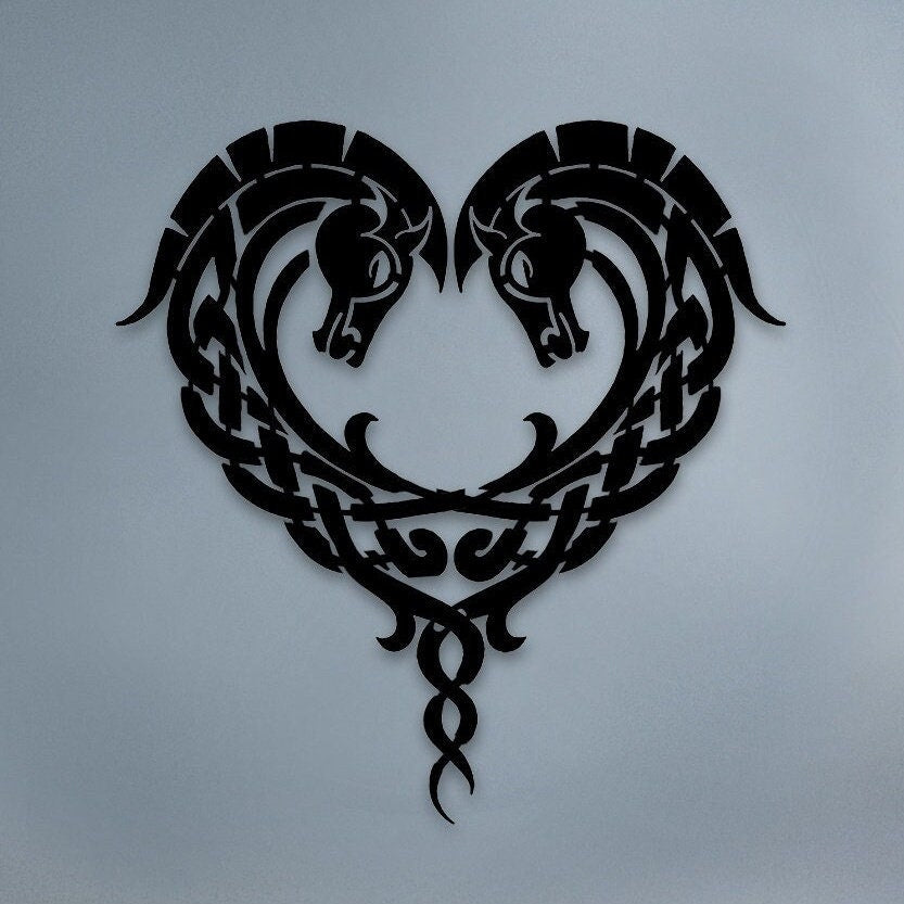 Lord Of The Rings Metal Wall Art, Horse Metal Wall Decor, Unique Birthday Gift, Game Room Metal Decor, Gift for Her, Valentine's Day Gift