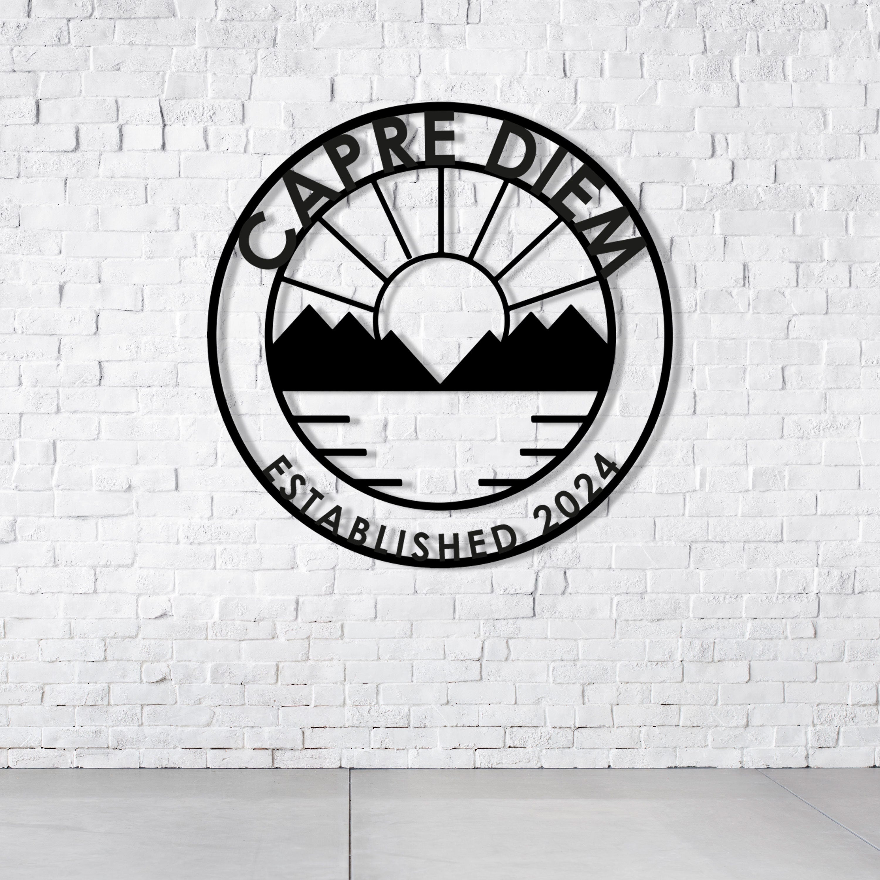 Personalized Metal Sign, Custom Metal Sign, Office Entry Metal Wall Art, Villa Name Sign, Unique Family Gift, Valentine's Day gift