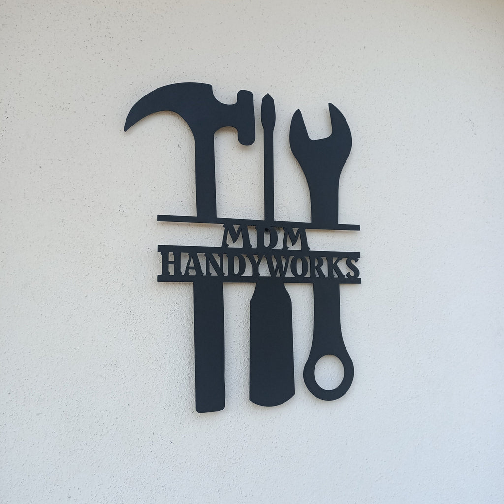 Personalized Garage Metal Decor, Customize Sign, Metal Sign, Metal Wall Art, Garage Decor, Best Anniversary Gift, Gift For Family