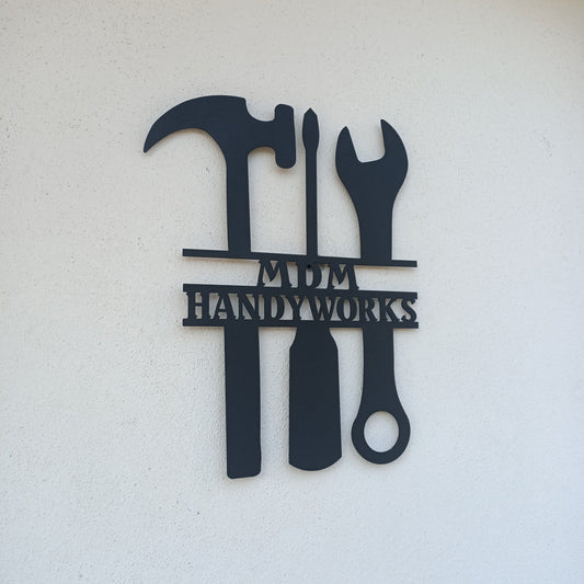 Personalized Garage Metal Decor, Customize Sign, Metal Sign, Metal Wall Art, Garage Decor, Best Anniversary Gift, Gift For Family