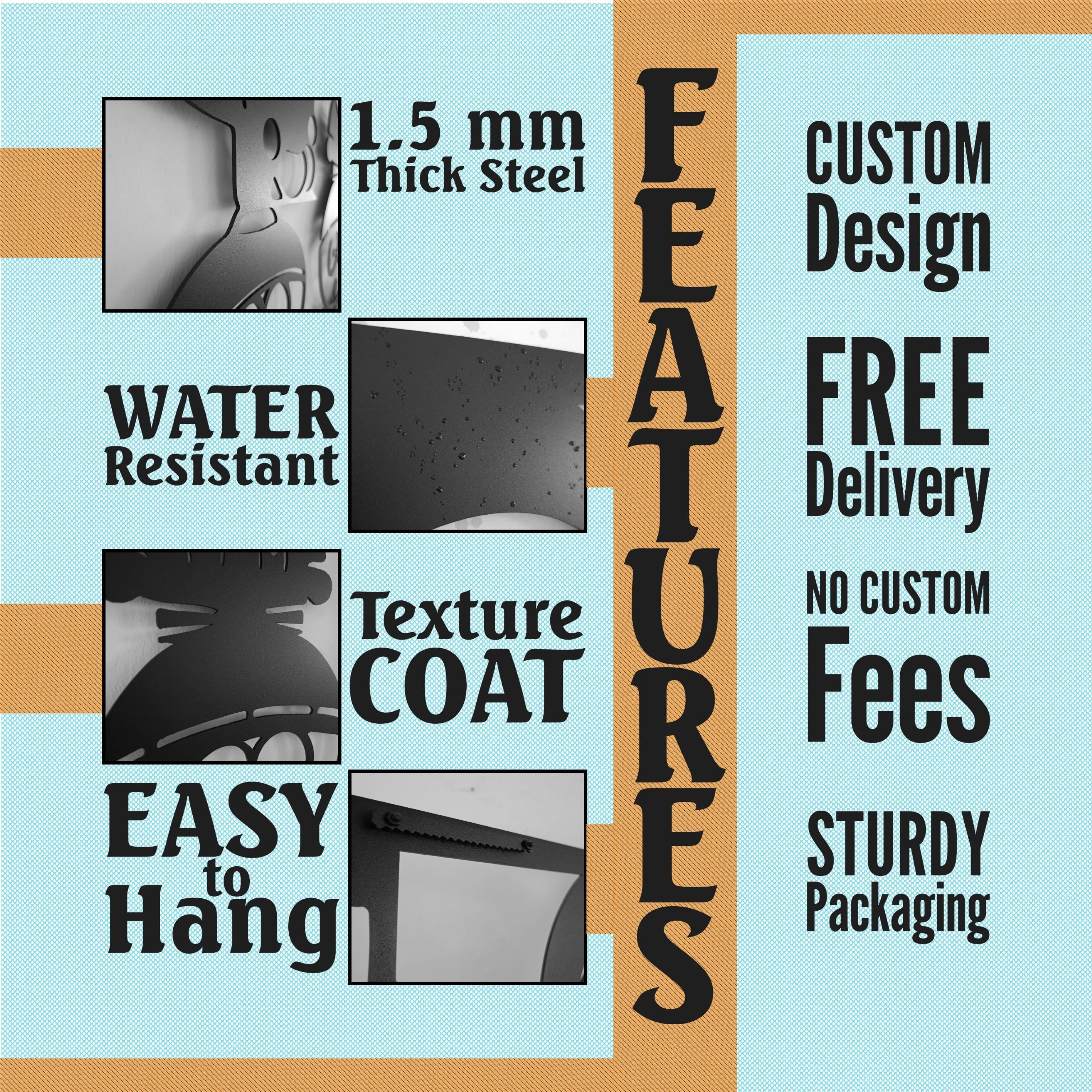 Geometric Metal Wall Art - Golden Ratio Home Decor - Birthday Gift