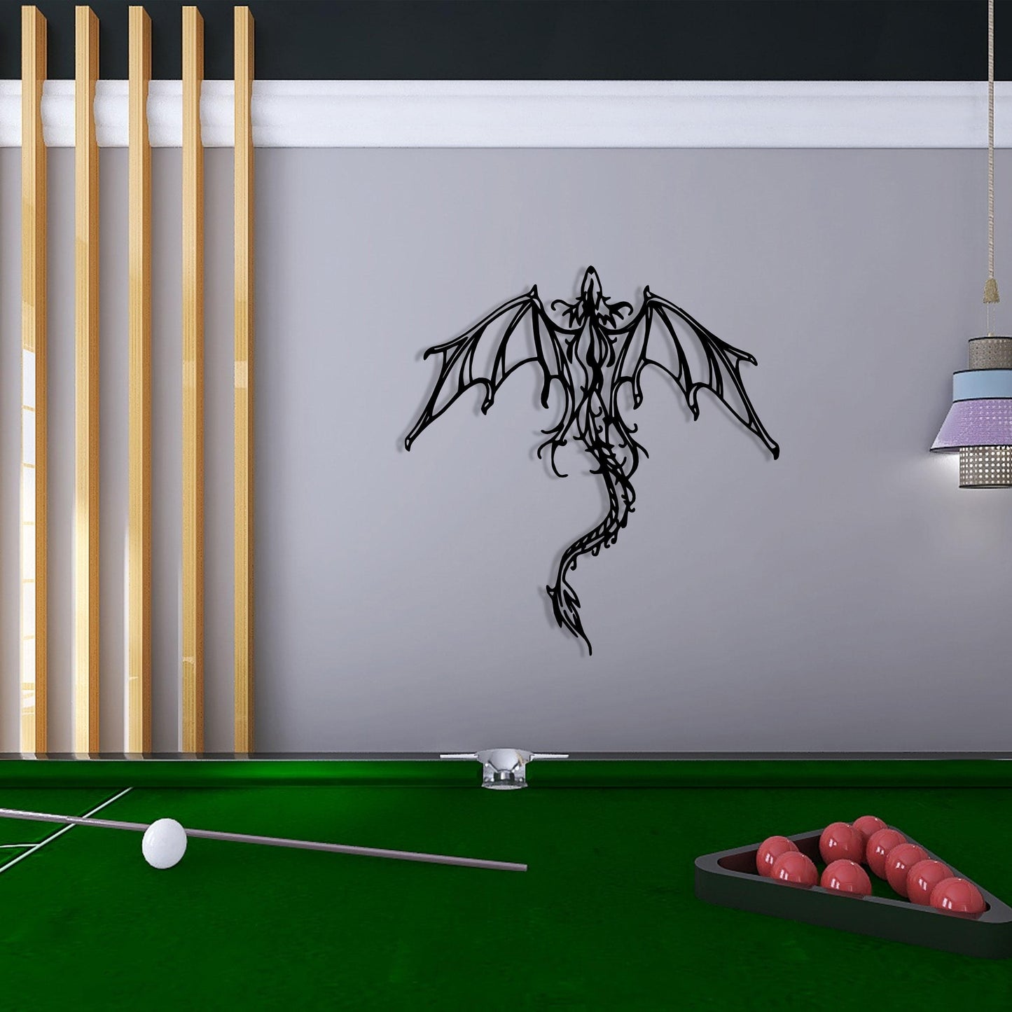 Dragon Metal Wall Art, Bedroom Metal Home Decor, Dragon Lovers Brithday Gift, Game Room Wall Decor, Best Gift for Gamer, Christmas Gift
