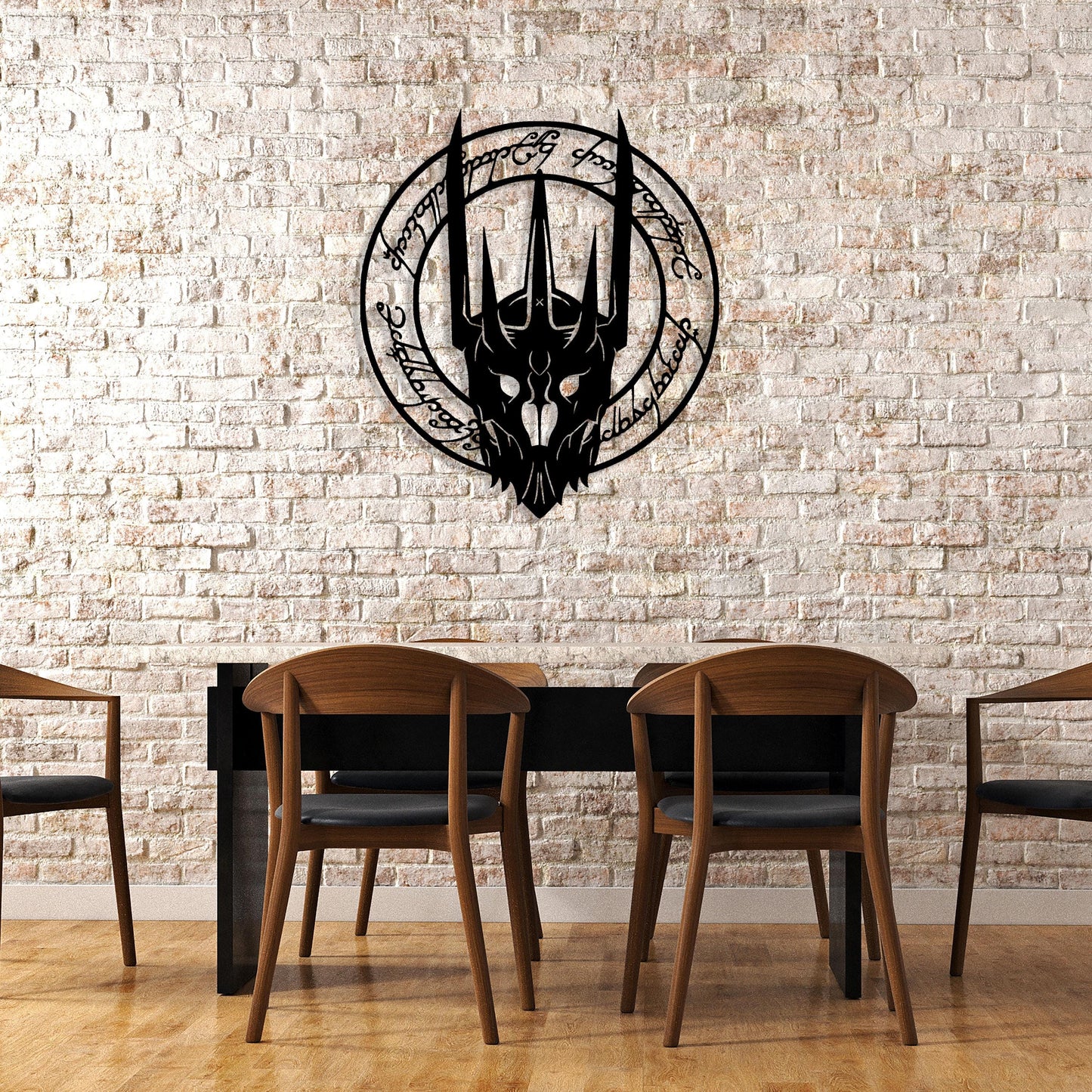 Lord Of The Rings Sauron Metal Wall Art, Movie Room Mteal Wall Decor, LoTR Fans Unique Birthday Gift, Iconic Wall Art, Valentine's Day gift