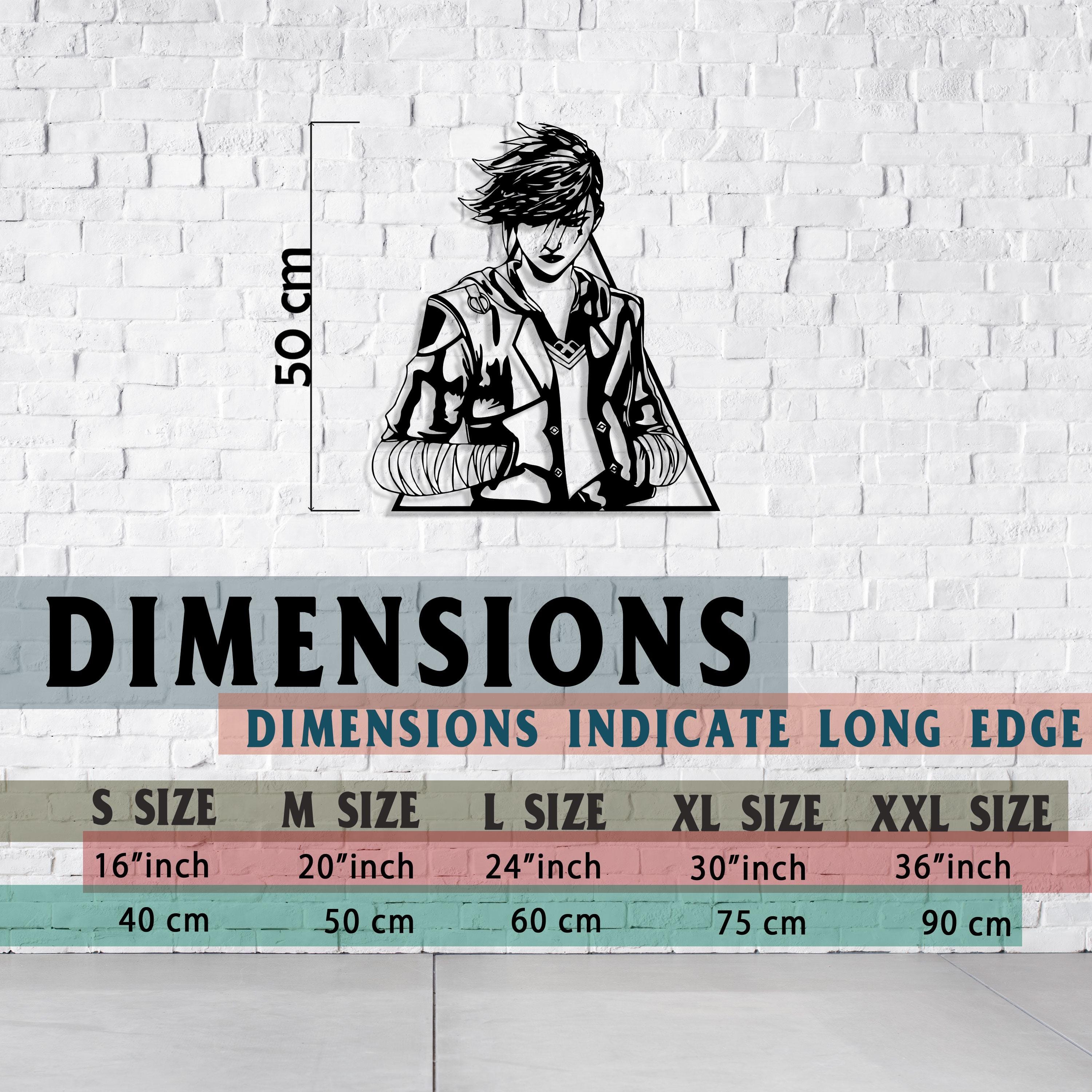 Arcane Vi Metal Wall Art - League of Legends Gamer Room Decor - Iconic Birthday Gift