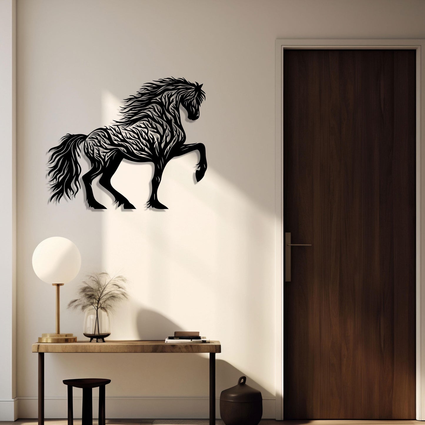 Horse Metal Wall Art, Prancing Horse Wall Decor, Horse Lovers Gift, Unique Birthday Gift, Livingroom Metal Wall Art, Valentine's Day gift