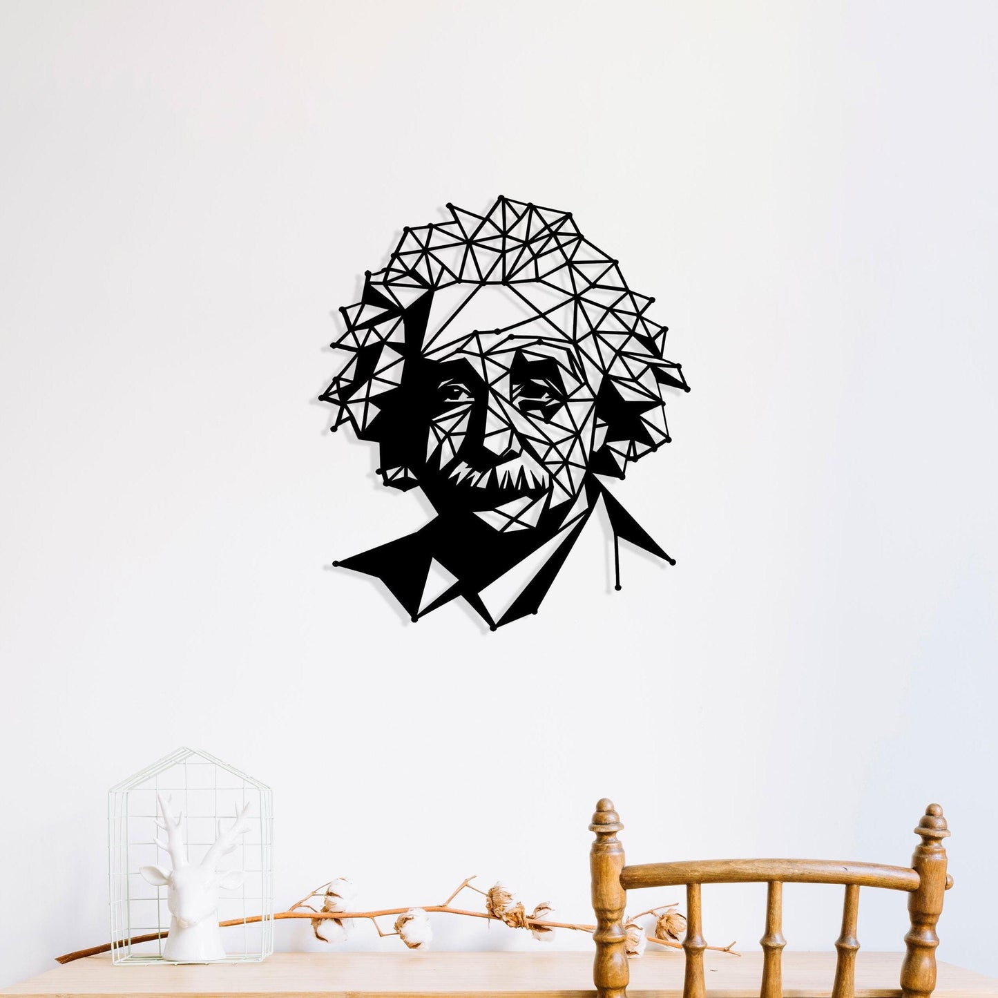 Albert Einstein Metal Wall Art  Metal Wall Art, Iconic Metal Wall Art, Famous Genius Wall Decor, Einstein Lovers Gift, Valentine's Day gift