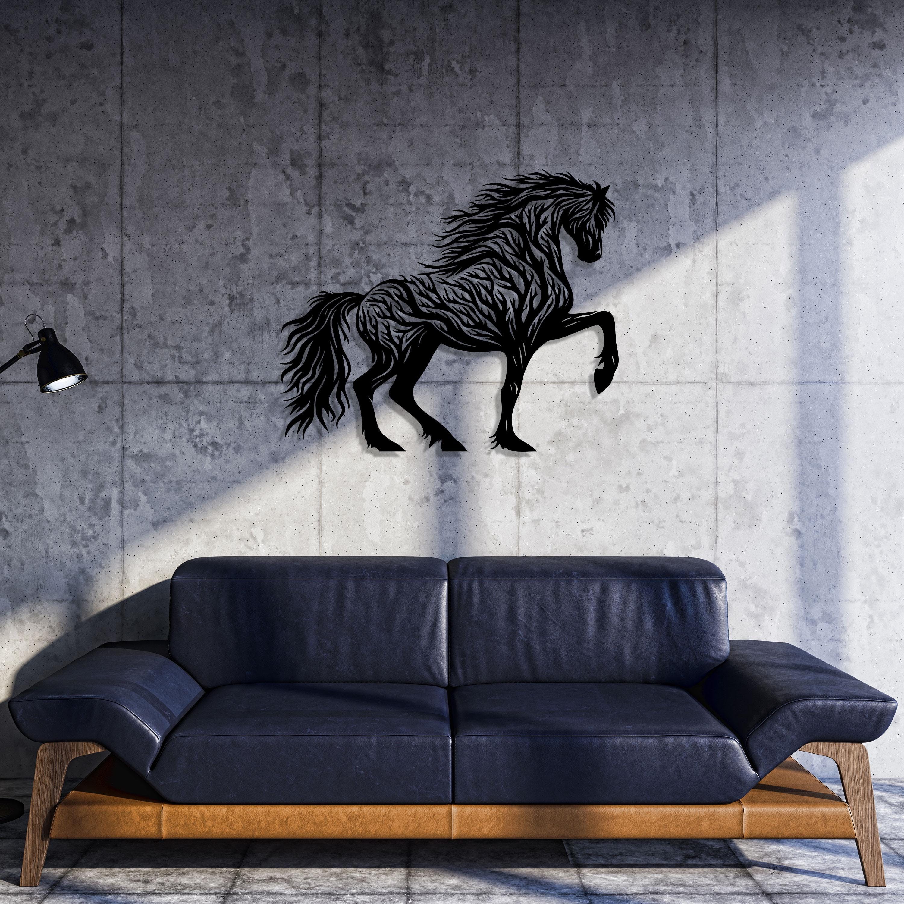 Horse Metal Wall Art - Modern Home Decor - Unique Birthday Gift
