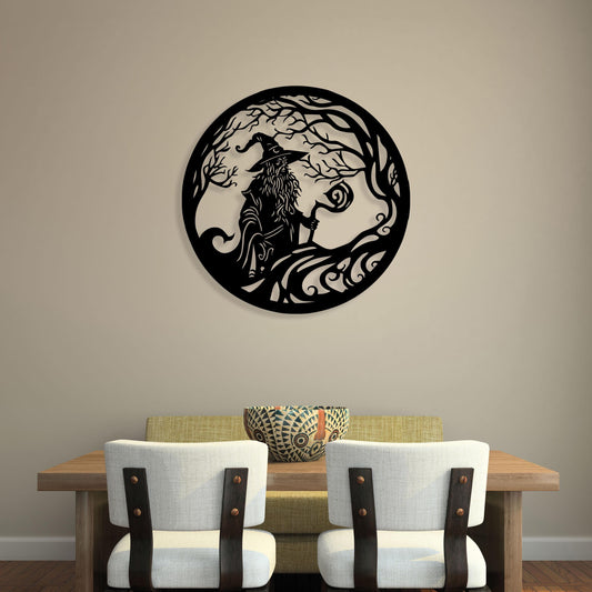 Gandalf Metal Wall Art, Unique Birthday Gift, Lotr Lovers Metal Wall Art,  Iconic Metal Decor, Gift for Her, Christmas Glft, Wizard Wall Art