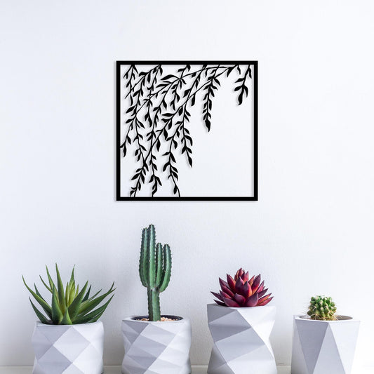 Modern Flowers Metal Wall Art, Home Garden Metal Walll Decor, Unique Birthday Gift, Livingroom Metal Wall Art, Gift for Her, Christmas Glft