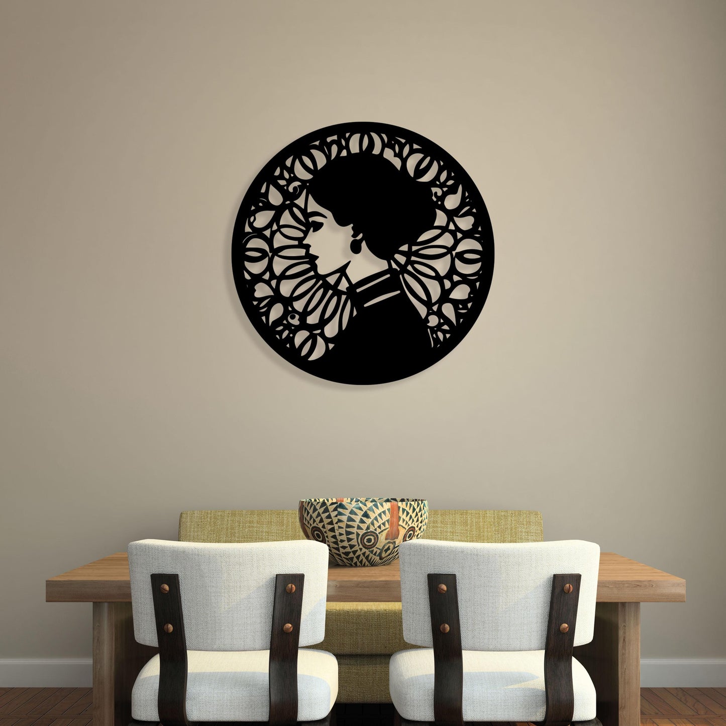 Geisha Metal Wall Art, Geisha Lovers Lovers Metal Wall Art,  Iconic Metal Decor, Yoga Room Wall Art, Unique Birthday Gift, Christmas Glft