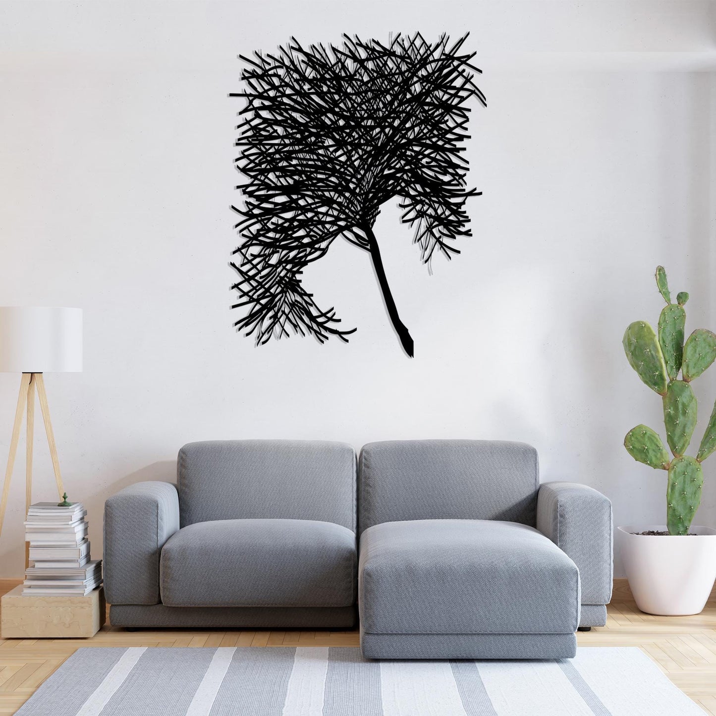 Modern Tree Metal Wall Art, Home Garden Metal Walll Decor, Unique Birthday Gift, Kitchen Metal Wall Art, Gift for Her, Christmas Glft