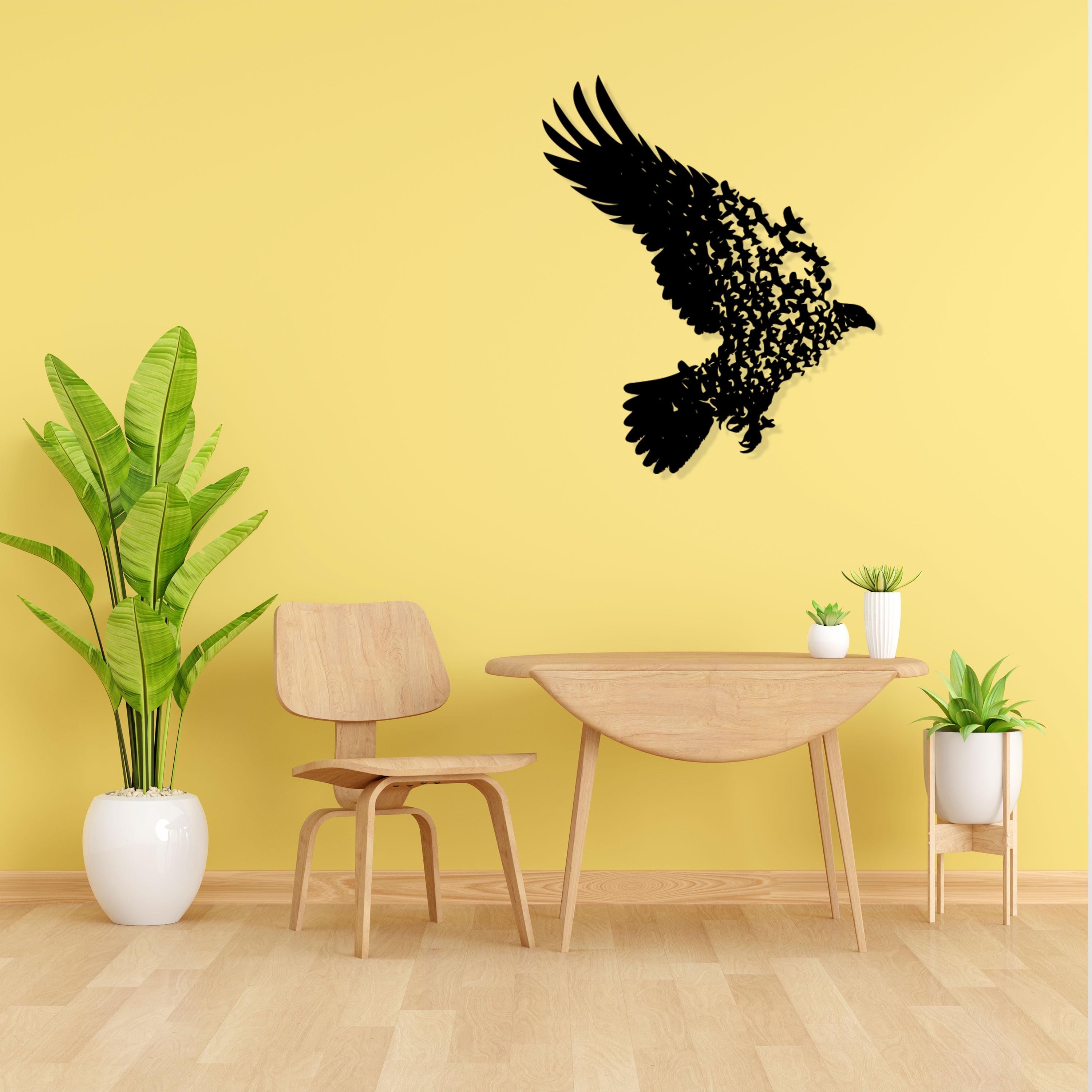 Eagle Metal Wall Art | Animal Metal Wall Decor | Modern Home Metal Wall Art | Christmas Gift | Unique Birthday Gift | Bestseller Gift