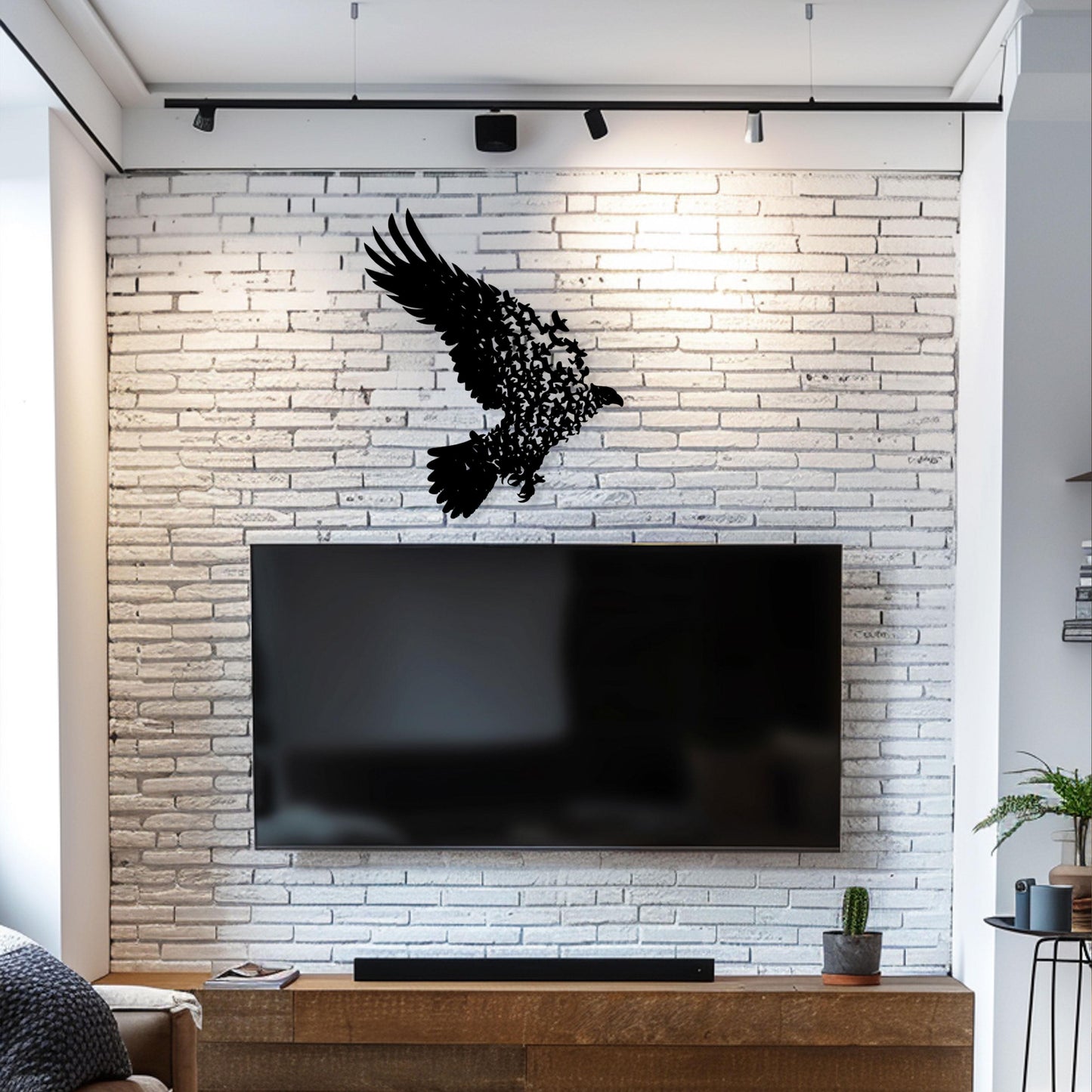 Eagle Metal Wall Art | Animal Metal Wall Decor | Modern Home Metal Wall Art | Christmas Gift | Unique Birthday Gift | Bestseller Gift