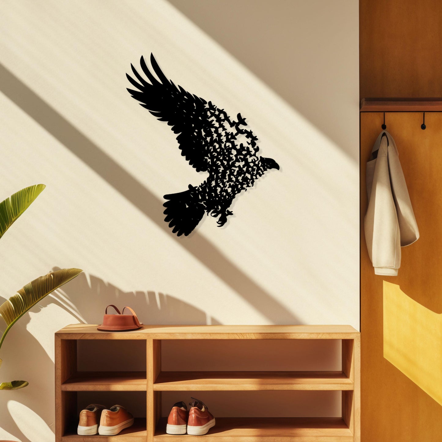 Eagle Metal Wall Art | Animal Metal Wall Decor | Modern Home Metal Wall Art | Christmas Gift | Unique Birthday Gift | Bestseller Gift