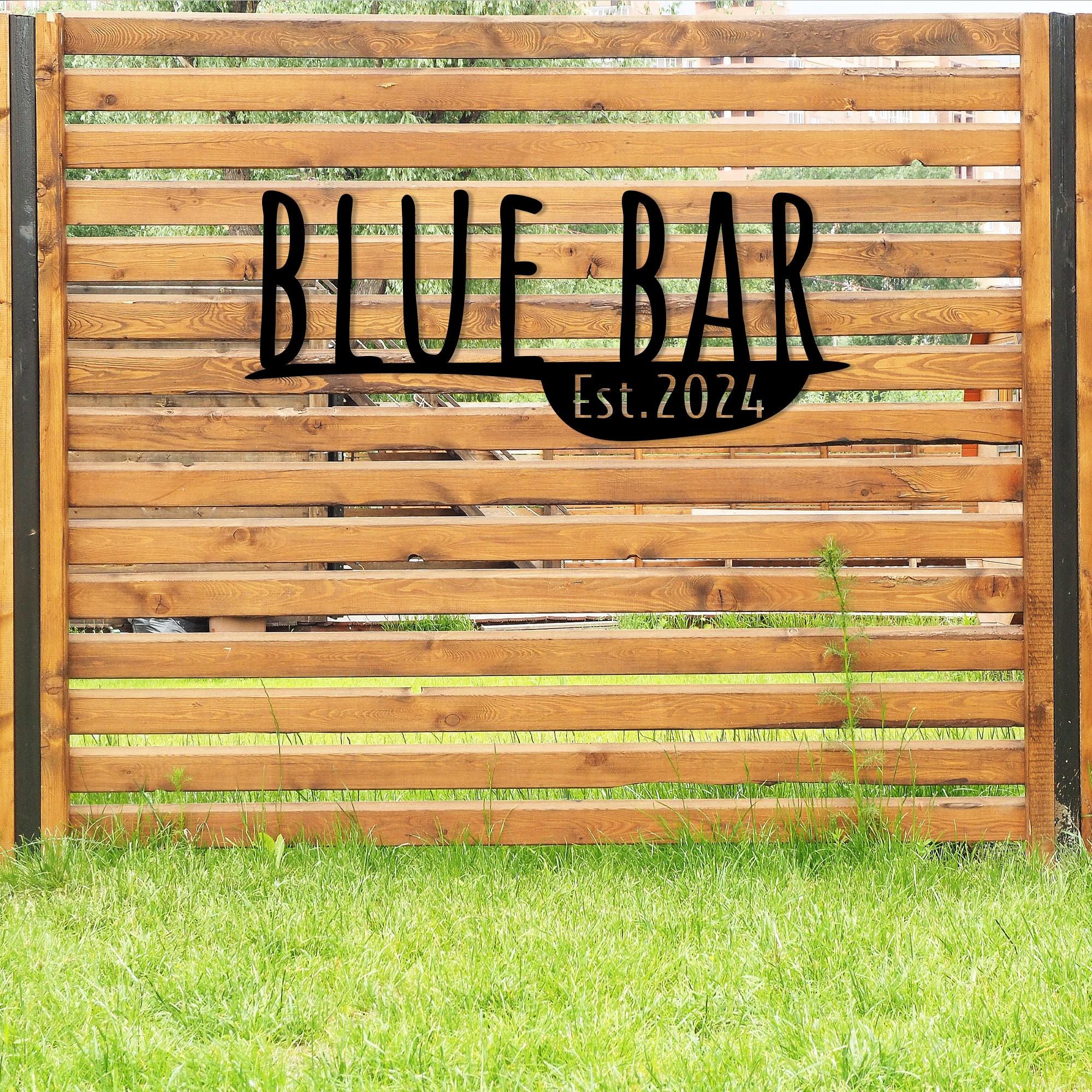 Personalized Villa Name Sign, Custom Metal Name Sign, Unique Family Gift, Anniversary Gift, Bar Name Sign, Cottage Name Sign, Address Number