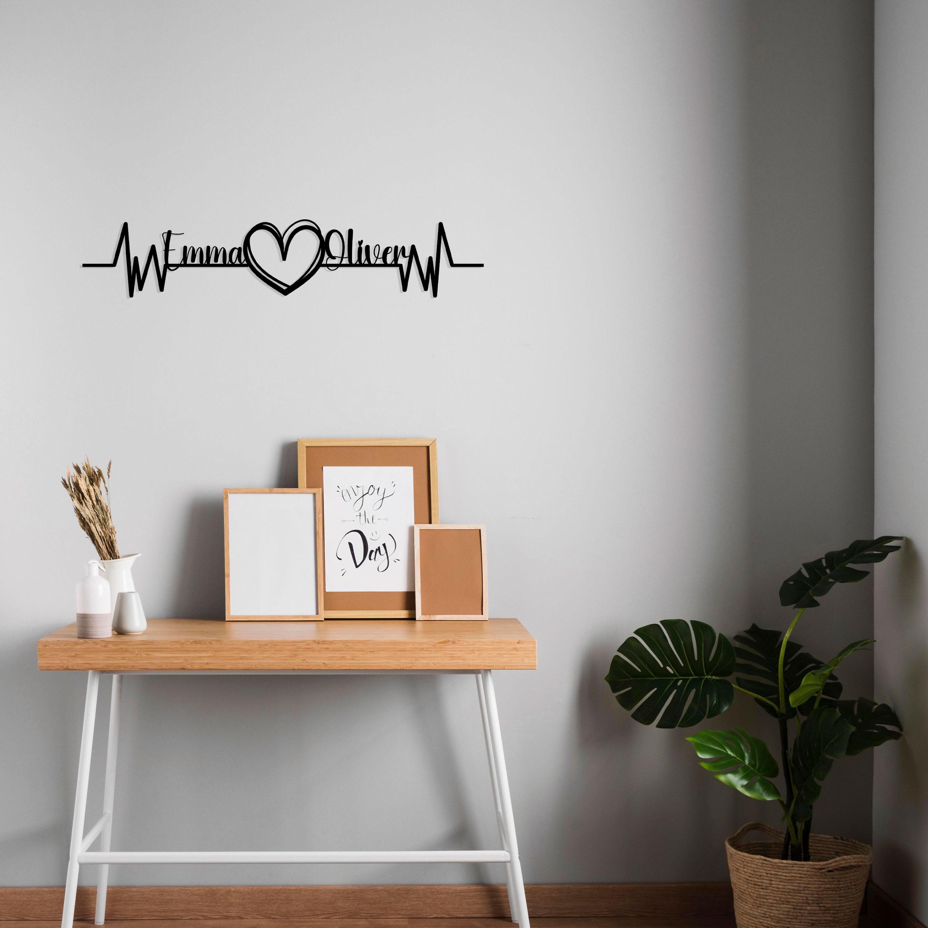 Personalized Metal Wall Decor Gift for Valentine's Day, Birthday Gifts For Lovers, Gift for Lovers, Personalized Gift for Wives