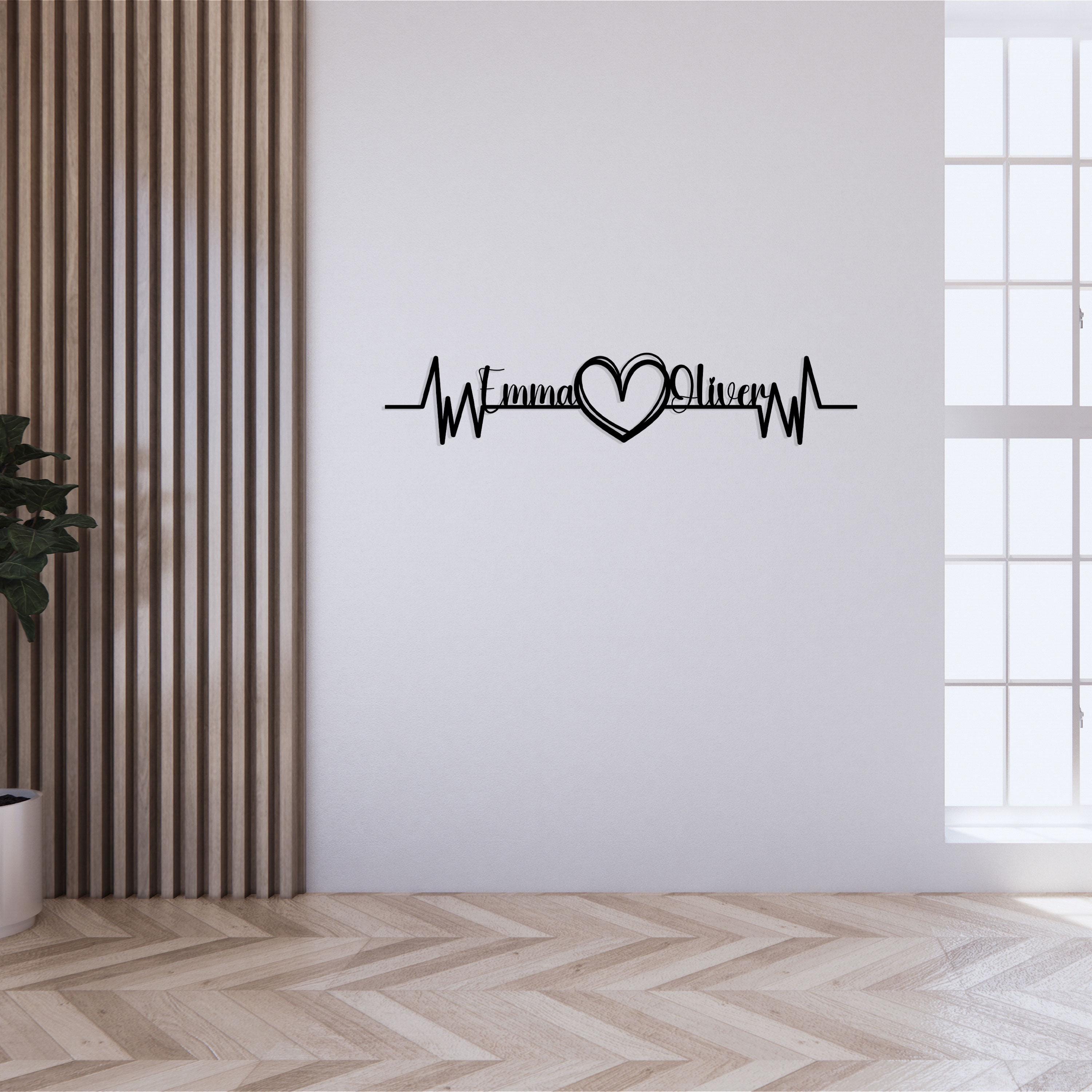 Personalized Metal Wall Decor Gift for Valentine's Day, Birthday Gifts For Lovers, Gift for Lovers, Personalized Gift for Wives