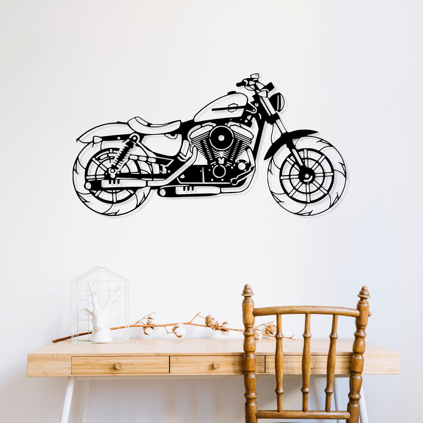 Harley Motor Metal Wall Art, Motor Lovers Birthday Gift, Motor Bar Metal Wall Decor, Garage Entry Metal Sign, Gift for Son, Iconic Wall Art