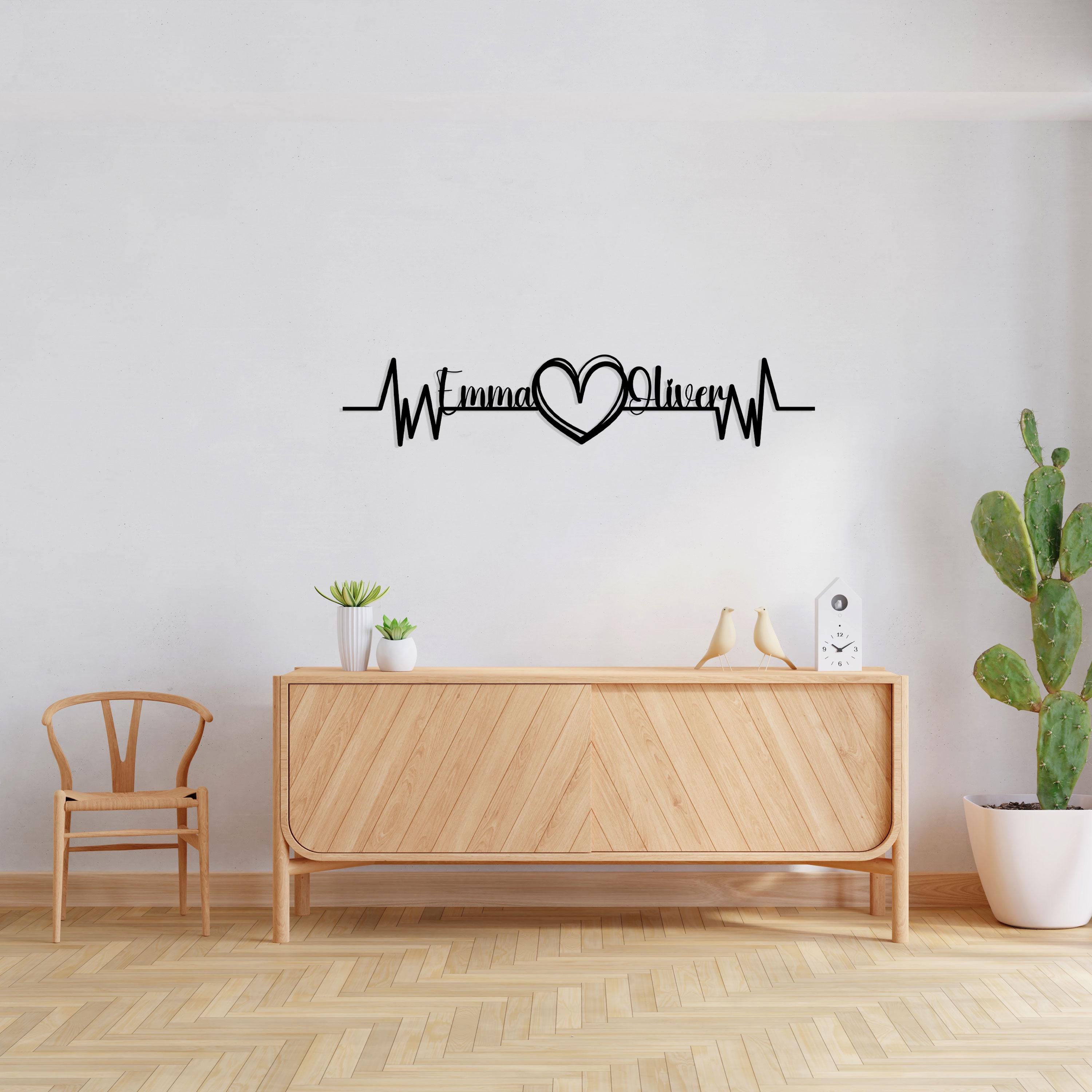 Personalized Metal Wall Decor Gift for Valentine's Day, Birthday Gifts For Lovers, Gift for Lovers, Personalized Gift for Wives