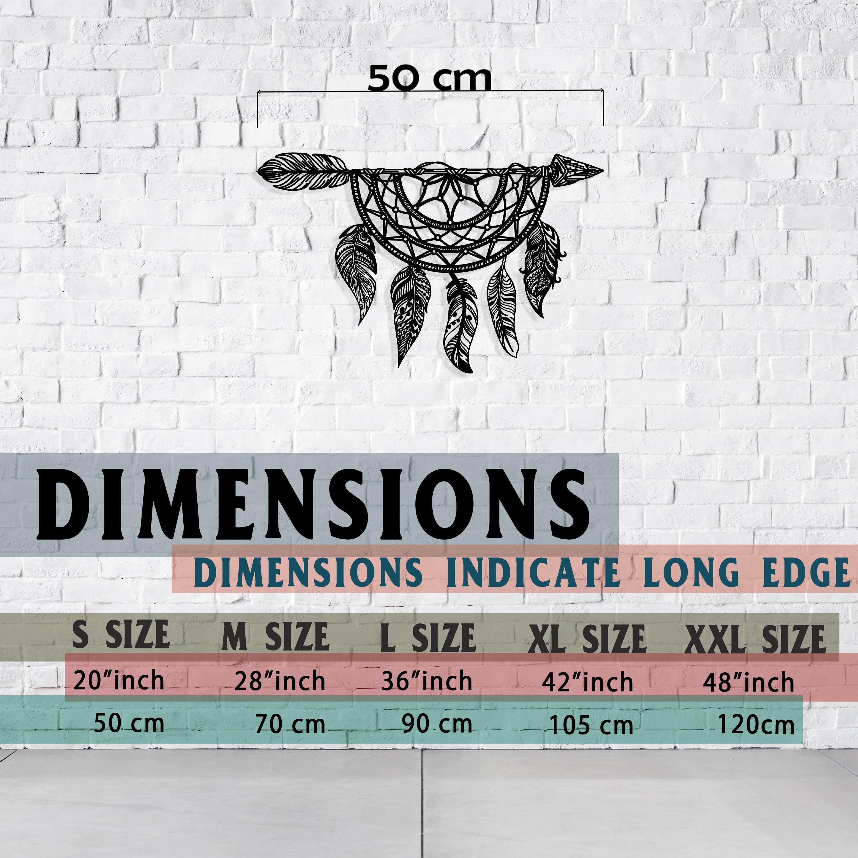 Arrow Dreamcatcher Metal Wall Art, Unique Birthday Gift, Unique Boho Metal Decor, Headboard Wall Art, Gift for Her, Arrow Metal Home Decor