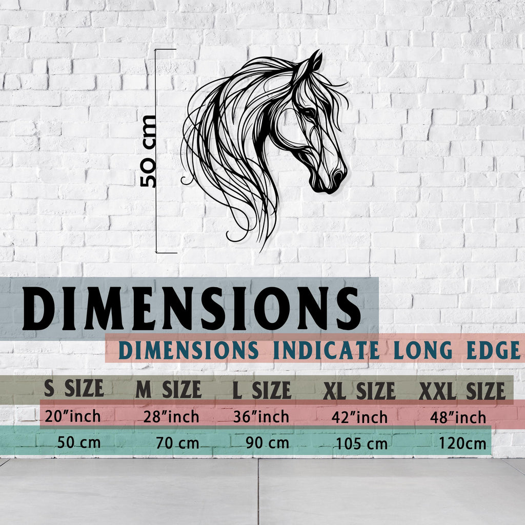 Horse Metal Line Art, Horse Lovers Gift, Bathroom Metal Wall Decor, Unique Birthday Gift, Livingroom Metal Wall Art, Valentine's Day gift