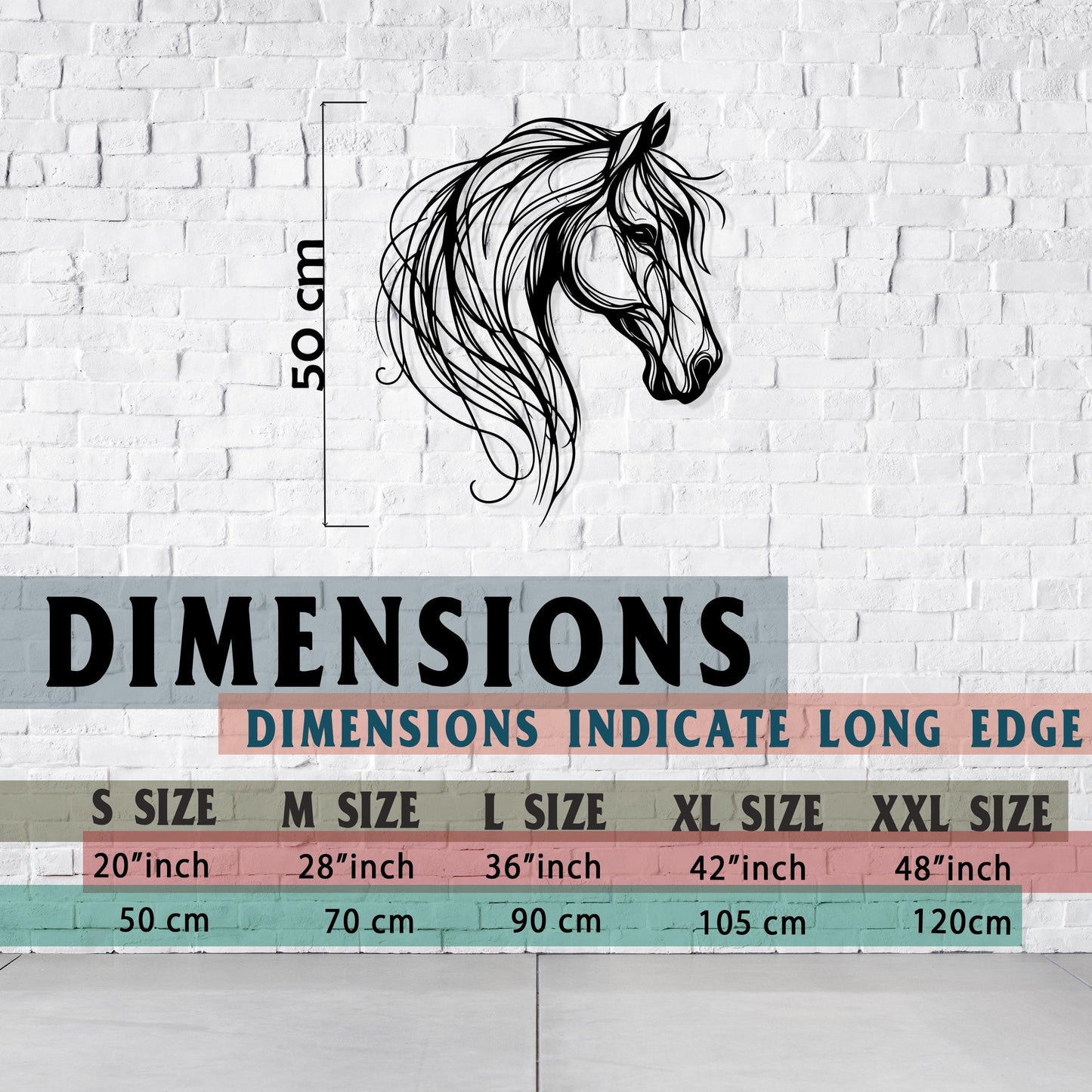 Horse Metal Line Art, Horse Lovers Gift, Bathroom Metal Wall Decor, Unique Birthday Gift, Livingroom Metal Wall Art, Valentine's Day gift