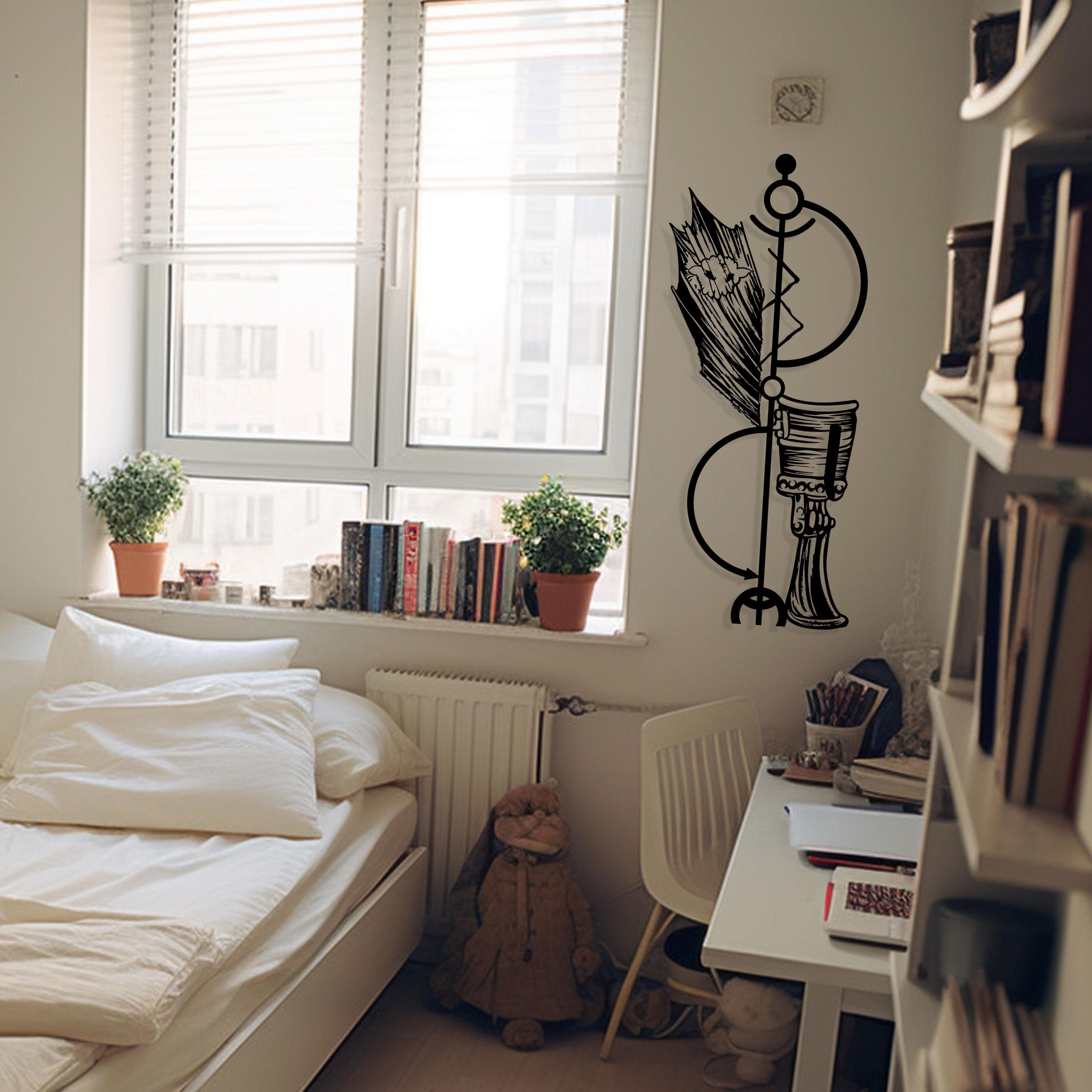 Dragon Metal Wall Art - Fantasy Movie Room Decor - Unique Birthday Gift