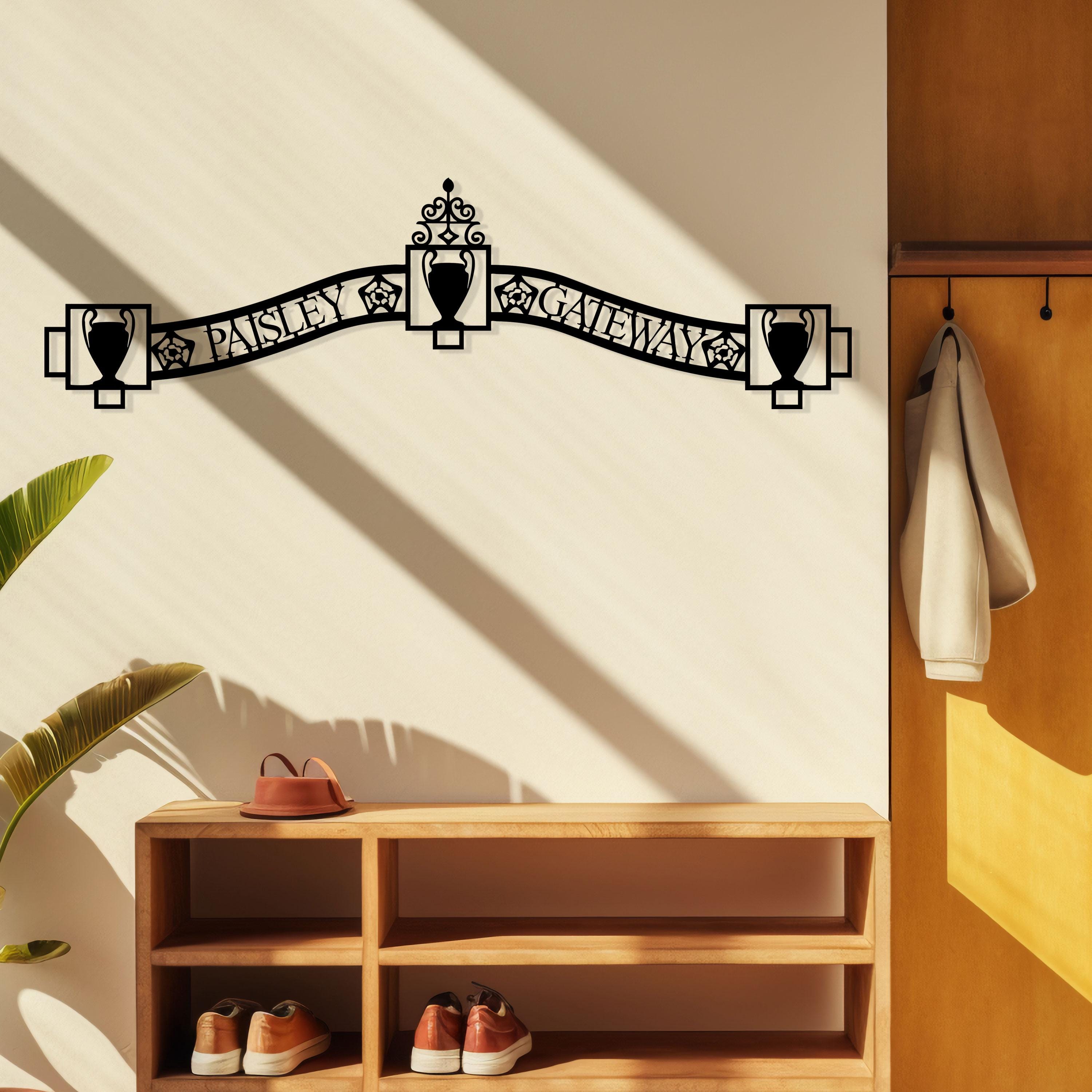 Paisley Gateway Metal Wall Art - Liverpool Fans Birthday Gift - LFC Unique Item