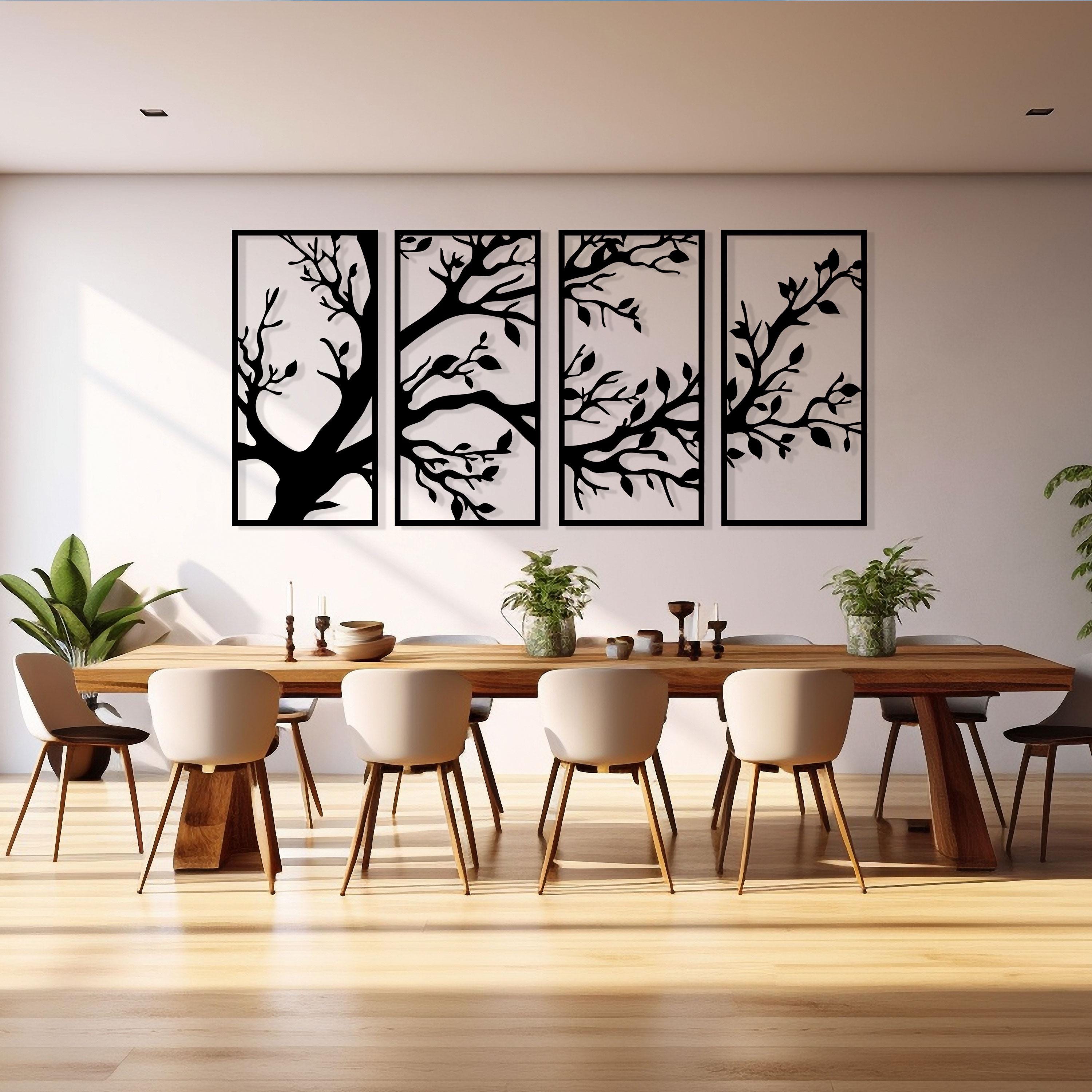 Tree of Life Metal Wall Art - Unique Birthday Gift -  Tree Branches Home Decor