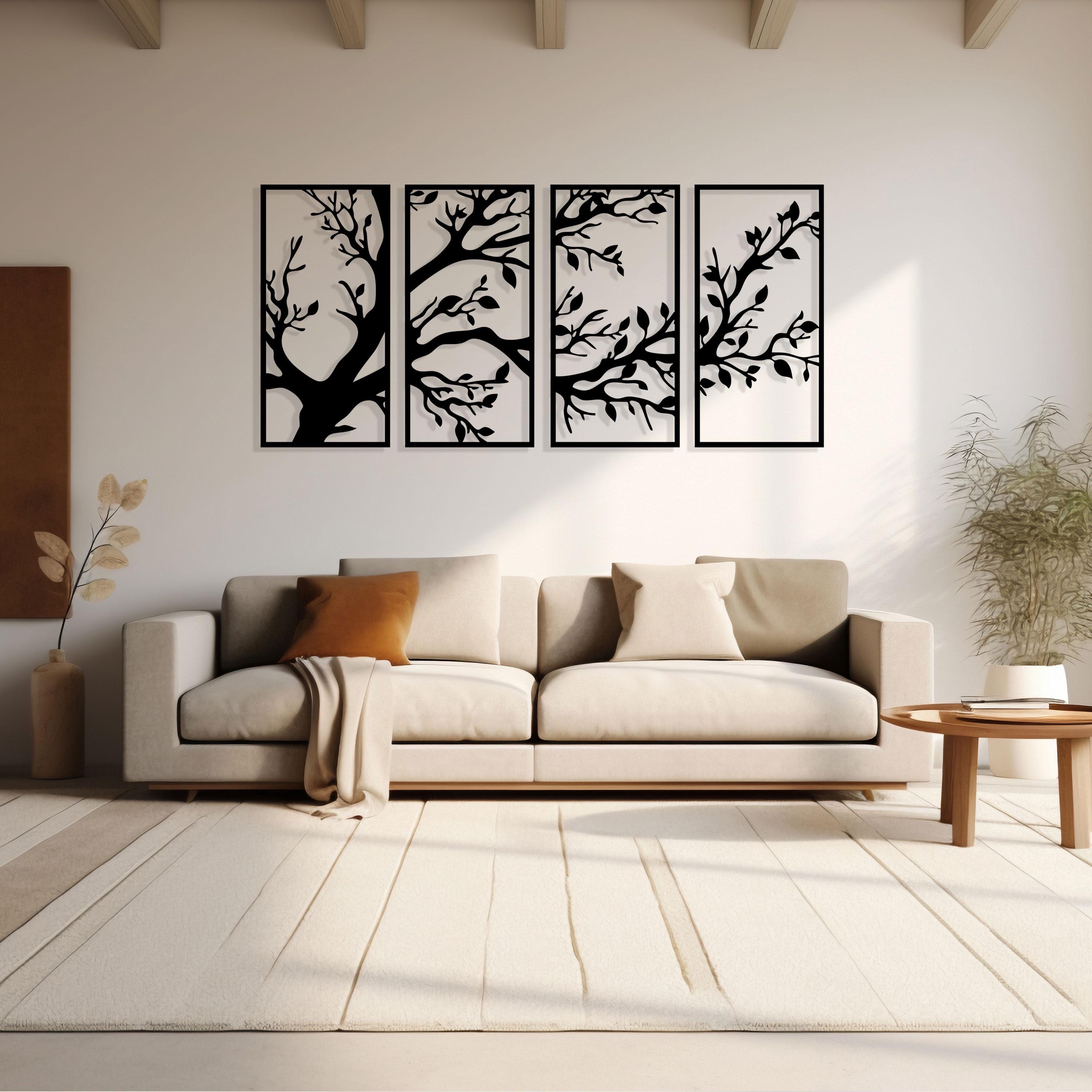 Tree of Life Metal Wall Art - Unique Birthday Gift -  Tree Branches Home Decor