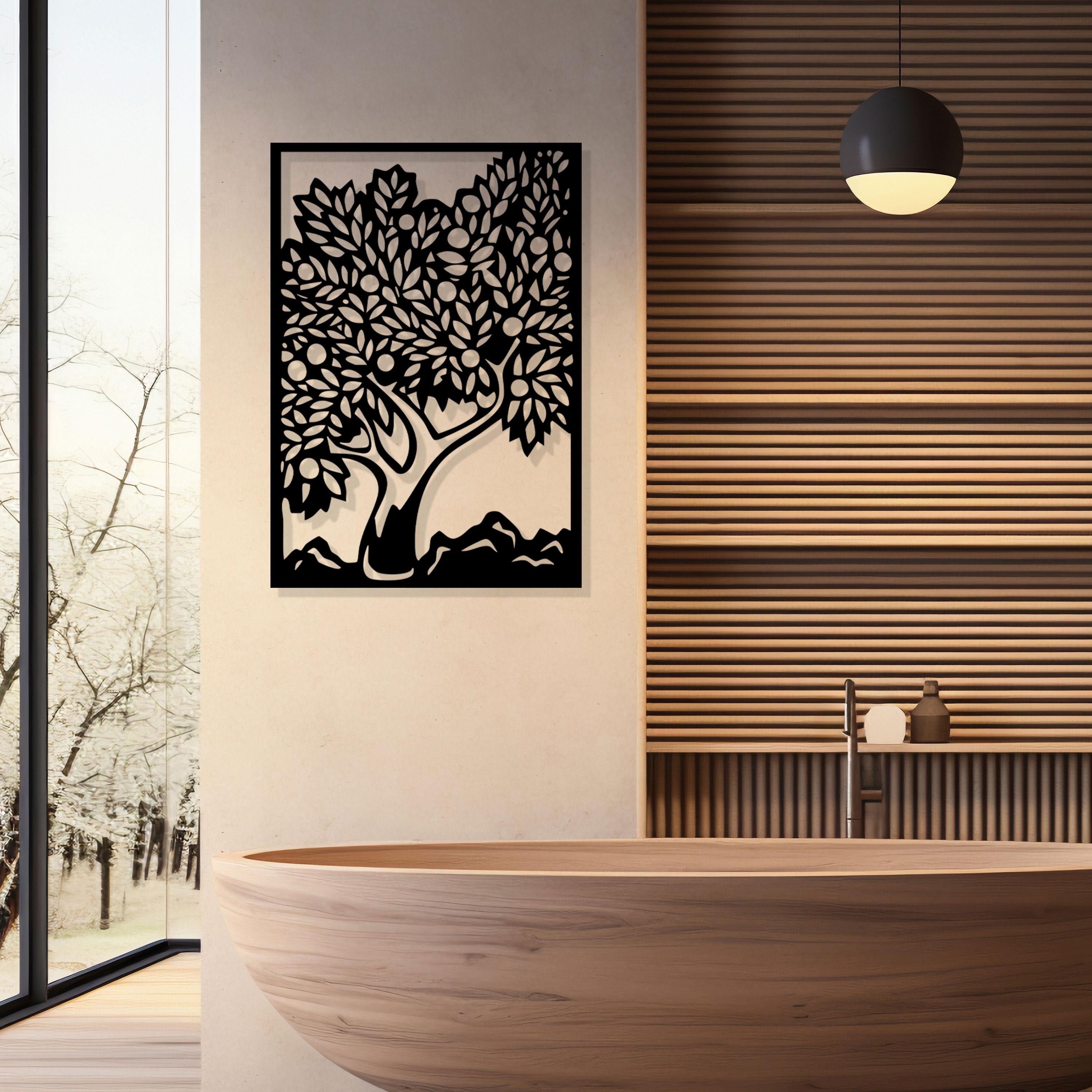 Tree of Life Metal Wall Art - Home Garden Decor - Birthday Gift