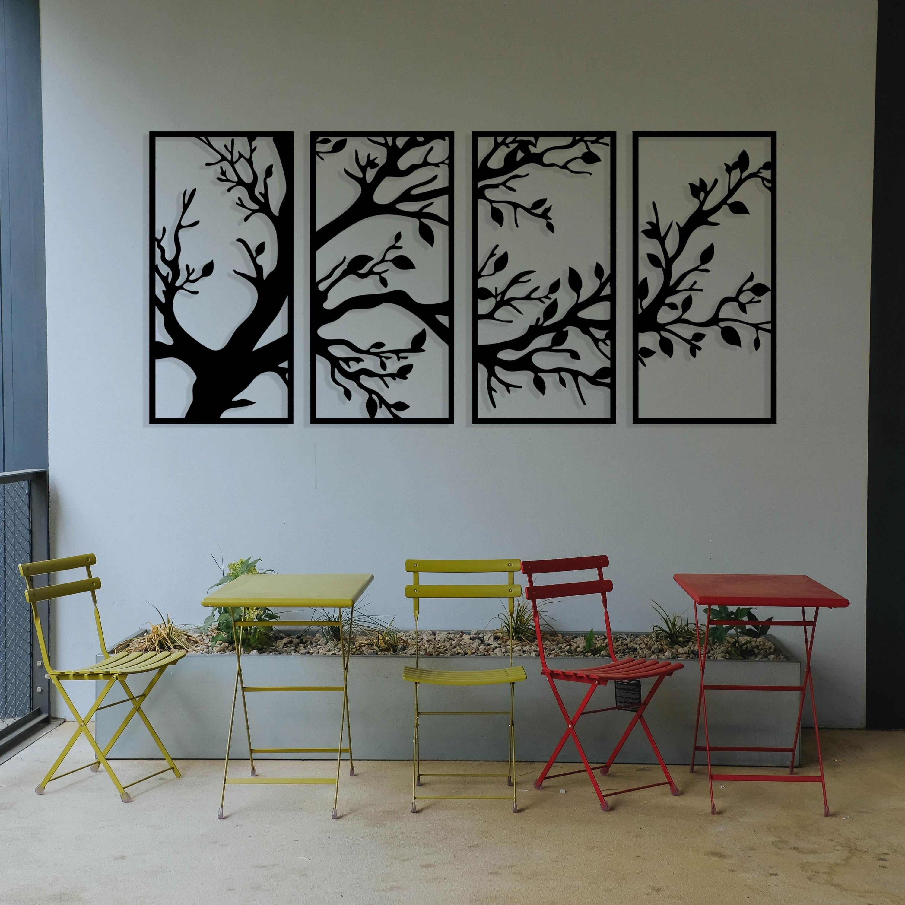 Tree of Life Metal Wall Art - Unique Birthday Gift -  Tree Branches Home Decor