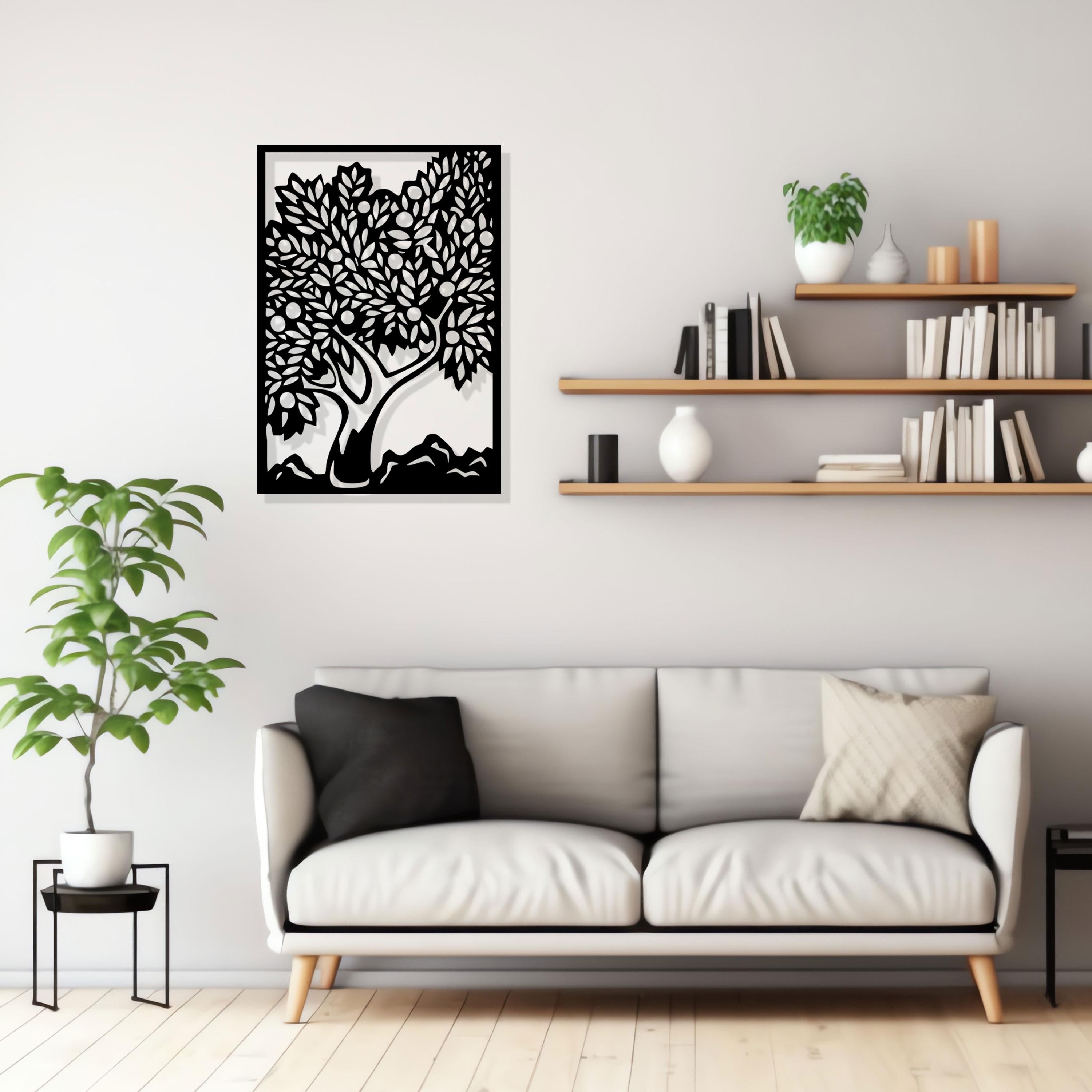 Tree of Life Metal Wall Art - Home Garden Decor - Birthday Gift