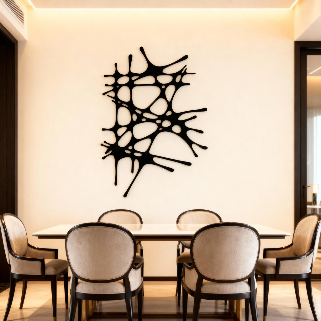 Modern Metal Wall Art - Minimalit Home Decor - Unique Birthday Gift